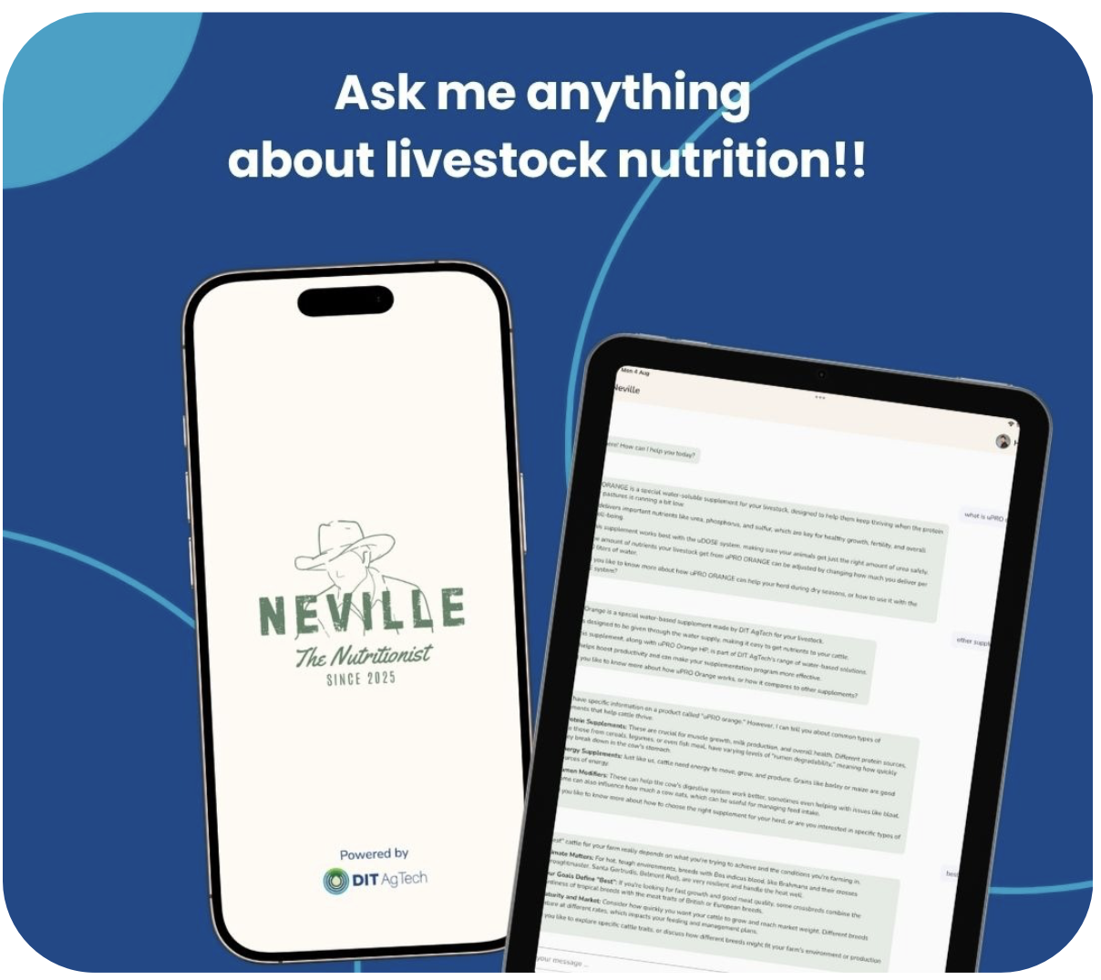 Ask me anything about livestock nutrition!
